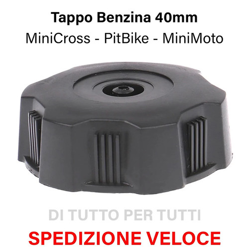 Tappo serbatoio benzina 40mm - tappo,