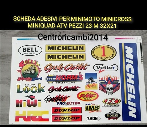 Adesivi minimoto atv quad - atv,