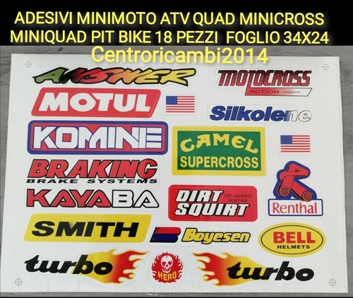 Adesivi minimoto atv quad - ,