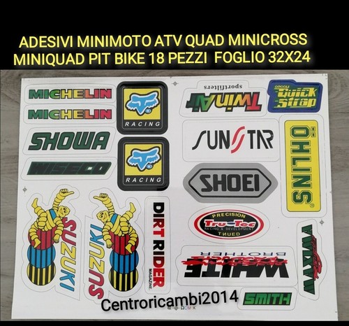 Adesivi minimoto atv quad - adesivi,
